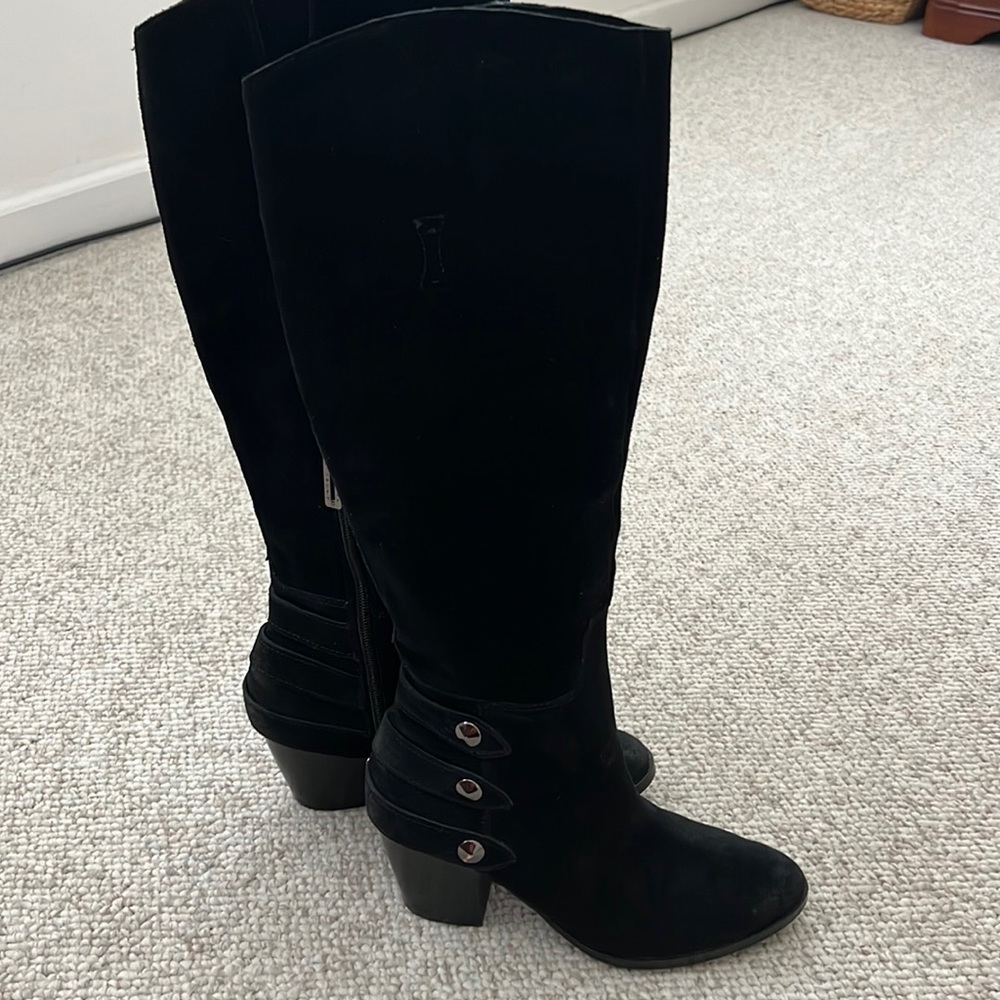 Ivanka Trump leather boots. NWOT. Great for skirts or jeans. Very cute!